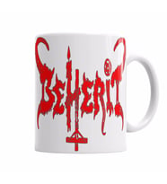 Beherit   behexen impaled nazarene horna Kupa Bardak Porselen