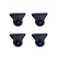 Furç Sabit Teker - 20x50 - Gri HKS180 - 4 Adet