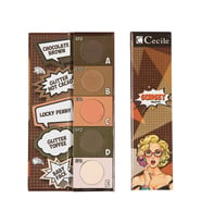 Cecile Eyeshadow Palette EP 02 (Kahverengi - Bej)