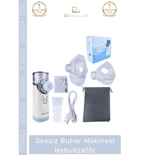 #NebulizatörMakinesi Profesyonel Nebulizatör Maskeli Yetişkin Çocuk Taşınabilir Inhaler Nemlendirme
