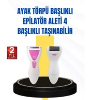 Tüy Temizleme Ve Cilt Bakım Cihazı