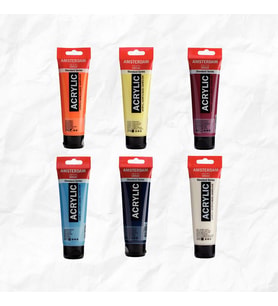 Amsterdam Akrilik Boya 120ml 6'LI SET