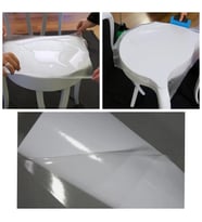 Ppf-Tph Masa Sehpa Kaplama Isıya Çizilmeye Dayanıklı Şeffaf Koruyucu 50cmX152cm
