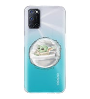 Oppo A52/A72/A92 Uyumlu Yoda Tasarımlı Şeffaf Telefon Kılıfı