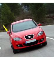Seat Altea 2004-2008 Sağ Yan Dış Dikiz Ayna Kapağı 6L0857538