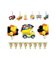 Çıtıpıtıstore Inşaat Temalı Doğum Günü Balon Set