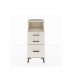 Hyperion Komodin Tek Raflı 3 Çekmeceli 44x44x106 Aytaşı-Aytaşı