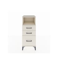Hyperion Komodin Tek Raflı 3 Çekmeceli 44x44x106 Aytaşı-Aytaşı