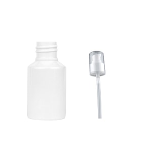 60ml plastik beyaz serum pompalı şişe, 24 adet, serum şişesi, pompalı şişe, medikal şişe, kozmetik şişesi, plastik şişe