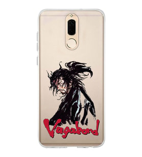 Huawei Mate 10 Lite Uyumlu Vagabond Anime Desenli Şeffaf Telefon Kılıfı