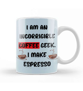 Funny Coffee Drinks Art Lover Gift Quote Kupa Bardak Porselen