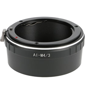 AI-M4/3 Lens Adaptörü, Panasonic Ve Olympus Micro 4/3 de Nikon İle Uyumlu Lens Kullanım Adaptörü