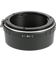 AI-M4/3 Lens Adaptörü, Panasonic Ve Olympus Micro 4/3 de Nikon İle Uyumlu Lens Kullanım Adaptörü