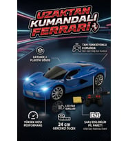 Uzaktan Kumandalı Şarjlı Araba 24 cm Işıklı Ferrari & Lamborghini Model Full Fonksiyonlu Oyuncak