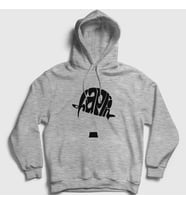 Presmono Unisex Gri Hat Charlie Chaplin Kapüşonlu Sweatshirt 155497tt (Gri)