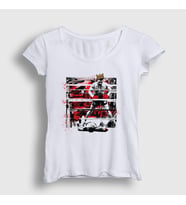 Presmono Kadın Beyaz Empire Mike Tyson T-Shirt 158113tt