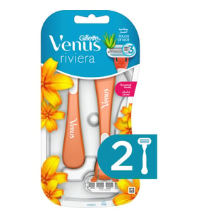 Gillette Venus Riviera Kullan At Kadın Tıraş Bıçağı 18 Li Set (9PK*2)