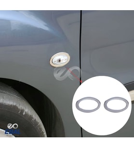 Peugeot 207 Krom Sinyal Çerçevesi 2 Parça 2006 ve Üzeri P.Çelik