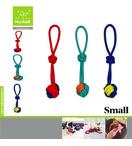 Nunbell Köpek Diş İpi Tutmalı Düğümlü Ufak