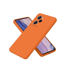 Durukar® Poco X5 Pro 5G Nano içi Kadife Silikon - Turuncu