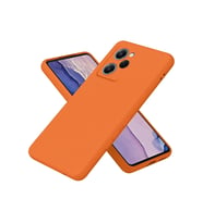 Durukar® Poco X5 Pro 5G Nano içi Kadife Silikon - Turuncu