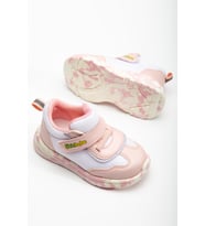 Şirinbebe Ortopedik Kız Bebek İlk Adım Spor Ayakkabı Pembe Cırtlı Anorak Malzeme
