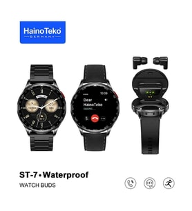 Haino Teko Germany ST-7 Suya Dayanıklı, Kulaklıklı Akıllı Saat