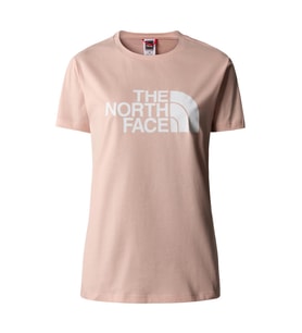 The North Face W STANDARD S/S TEE - EU Kadın T-Shirt NF0A7ZGGLK61 (Pembe)