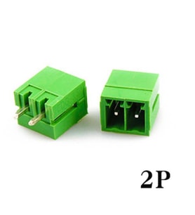 Geçmeli Klemens 2 Pin 3.81mm Erkek 180 Derece