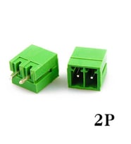 Geçmeli Klemens 2 Pin 3.81mm Erkek 180 Derece