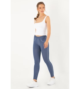 DoReMi Ilyada Seamless Tayt (Lacivert)