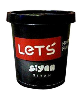 Lets Oyun Hamuru 150 Gr Siyah - 2 adet