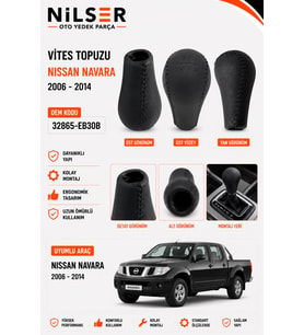 Nissan Navara Vites Topuz 2006-2014 6 İleri