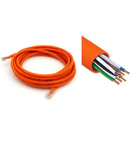 Cat 6 100M Rj45 Uçlu Jacklı Network Adsl Ethernet Kablosu Halojensiz Yüksek Performanslı