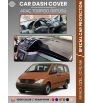 MERCEDES VITO / VIANO W639 2003-2014 Torpido Örtüsü Premium Kalite Torpido Koruma Özel Kesim