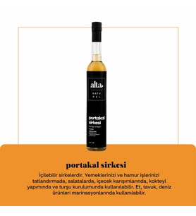 Alta Naturel Doğal Fermente Portakal Sirkesi 500 Ml