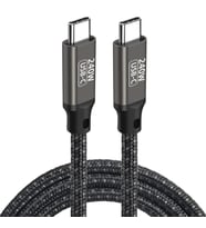 Zore QG02 Type-C to Type-C PD3.1 Data Kablosu 240W 480Mbps 1.5 Metre (Siyah)