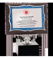 ODAK KUPA - Ahşap Plaketler - PL-036-M B - 15x20 cm