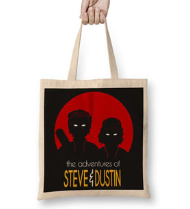 Stranger Things The Adventure Of Steve Dustin Bez Çanta Uzun Saplı