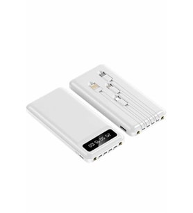 4 Çıkışlı 20.000 Mah Powerbank Uzun Pil Ömürlü Taşınabilir
