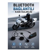 Motosiklet Kask Bluetooth 5.0 Kulaklığı – Intercom Konuşma ve Müzik Dinleme, Su Sıçramalarına Dayanı