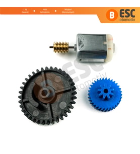 Ford Transit Connect MK1 2002-2013 için Sürücü Kapı Merkezi Kilit Dişli Motor 9T1Z6121813B