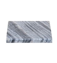 Dekoratif Sunumluk Antrasit Doğal Mermer Taş - 12x23 cm