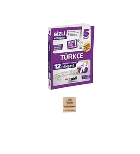 Gizli 5. Sınıf Türkçe 12'li Deneme-MEB Gibi Sordu + Telefon Standı