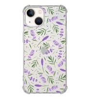 PrintiFy Apple iPhone 13 Uyumlu Water Color 3 Baskılı Şeffaf Köşe Korumalı Antişok Kılıf