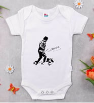 BK Kids Atatürk Temalı Beyaz Bebek Body Zıbın-16