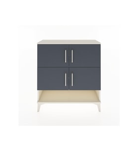 Arges Şifonyer 4 Raflı 4 Kapaklı 88x30x96 Aytaşı-Antrasit