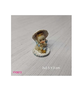 YY0872 İnci İçinde Melek Silikon Kalıp