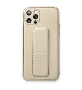 Apple İphone 12 Pro Kılıf Coco Deri Standlı Kapak - Beyaz