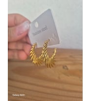 TARZ MODEL ÇELİK KÜPE MODELLERİ (Hardal Sarı)